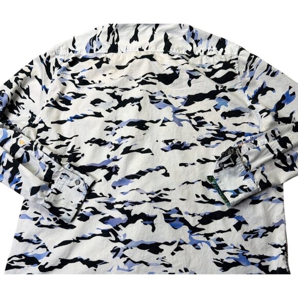 Robert Graham Mens Long Sleeve Button-Up Shirt 2XL Multicolor Abstract Pattern - Picture 5 of 9